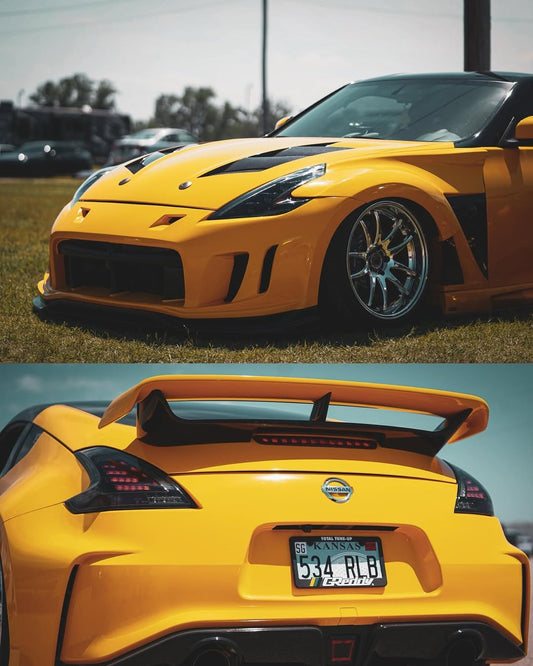 EPR Carbon Fiber AMS Style Hood Bonnet For 09-ON 370Z Z34 - Performance SpeedShop