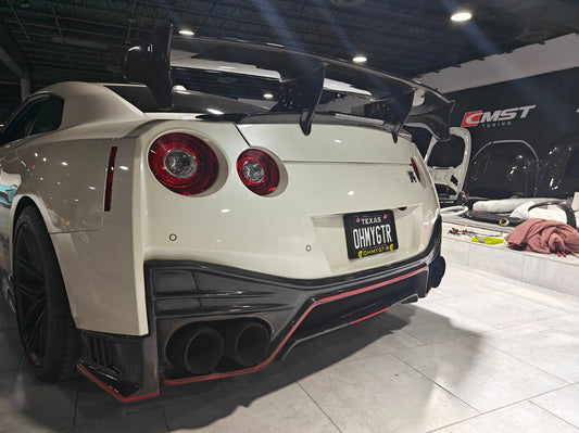 EPR TS Style Carbon Fiber Rear Spoiler Wing for Nissan GTR GT-R R35 2008-ON - Performance SpeedShop