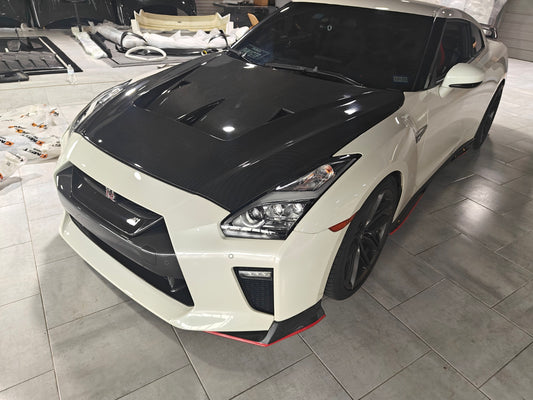 EPR Carbon Fiber Hood Bonnet EBA LBV2 Style for GTR R35 2017-2021 - Performance SpeedShop