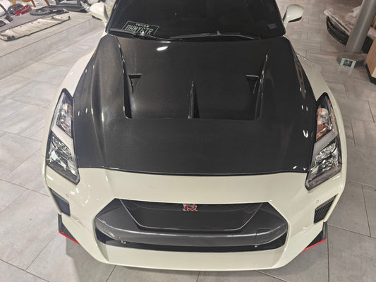 EPR Carbon Fiber Hood Bonnet EBA LBV2 Style for GTR R35 2017-2021 - Performance SpeedShop
