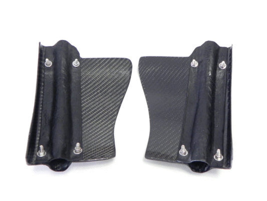 Nissan GTR R35 CBA 2008 2009 2010 2011 with Aftermarket Parts - Rear Brake Cooling Kit Set Carbon Fiber / FRP from EPR USA