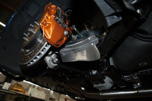 Nissan GTR R35 CBA 2008 2009 2010 2011 with Aftermarket Parts - Rear Brake Cooling Kit Set Carbon Fiber / FRP from EPR USA