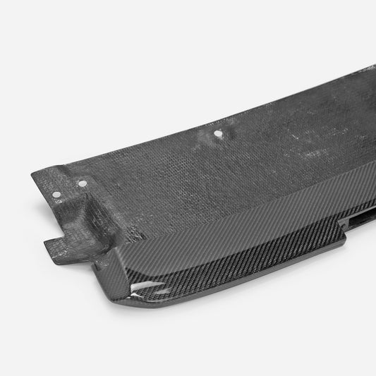 Nissan GTR R35 CBA DBA 2008 2009 2010 2011 2012 2013 2014 2015 2016 with Aftermarket Parts - TS Style Replacement Rear Under Bumper Carbon Fiber / FRP from EPR USA