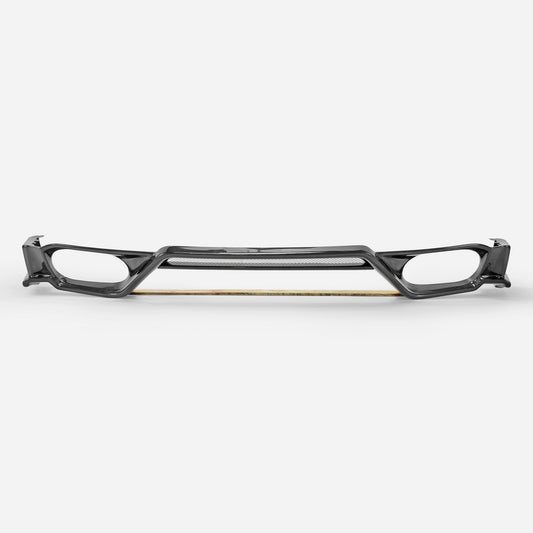 Nissan GTR R35 CBA DBA 2008 2009 2010 2011 2012 2013 2014 2015 2016 with Aftermarket Parts - TS Style Replacement Rear Under Bumper Carbon Fiber / FRP from EPR USA