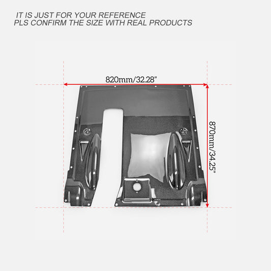 Nissan GTR R35 CBA DBA 2008 2009 2010 2011 2012 2013 2014 2015 2016 with Aftermarket Parts - TS Style Replacement Rear Under Bumper Carbon Fiber / FRP from EPR USA