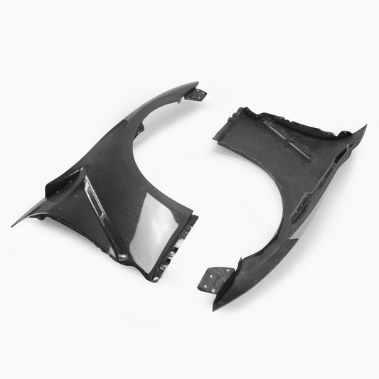 Nissan GTR R35 CBA DBA EBA 2008 2009 2010 2011 2012 2013 2014 2015 2016 2017 2018 2019 2020 2021 2022 2023 2024 with Aftermarket Parts - Front Fenders Carbon Fiber / FRP from EPR USA
