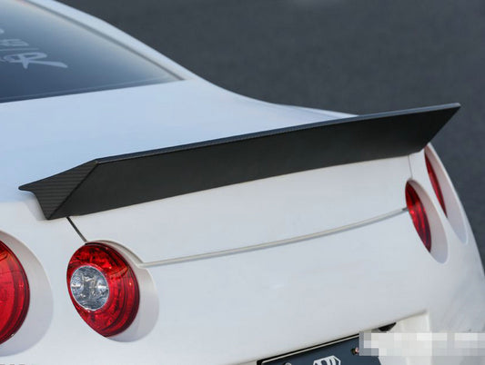 Nissan GTR R35 CBA DBA EBA 2008 2009 2010 2011 2012 2013 2014 2015 2016 2017 2018 2019 2020 2021 2022 2023 2024 with Aftermarket Parts - LB Style Trunk Spoiler Carbon Fiber / FRP from EPR USA