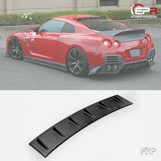 Nissan GTR R35 CBA DBA EBA 2008 2009 2010 2011 2012 2013 2014 2015 2016 2017 2018 2019 2020 2021 2022 2023 2024 with Aftermarket Parts - Vortex Generator Roof Spoiler Carbon Fiber / FRP from EPR USA