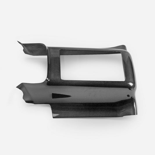Nissan GTR R35 CBA DBA 2008 2009 2010 2011 2012 2013 2014 2015 2016 with Aftermarket Parts - Rear Center Console Cover Carbon Fiber / FRP from EPR USA