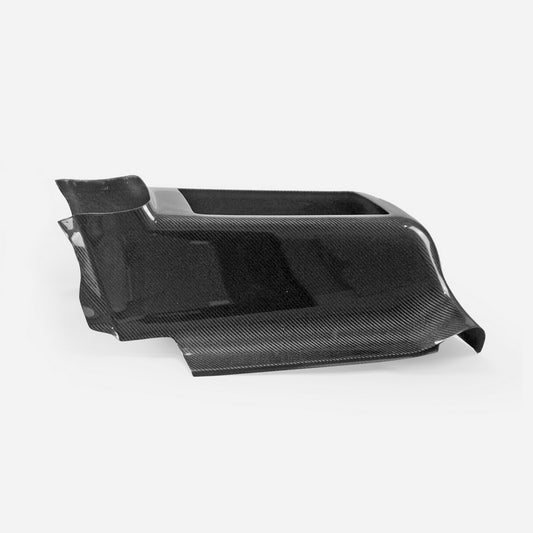 Nissan GTR R35 CBA DBA 2008 2009 2010 2011 2012 2013 2014 2015 2016 with Aftermarket Parts - Rear Center Console Cover Carbon Fiber / FRP from EPR USA