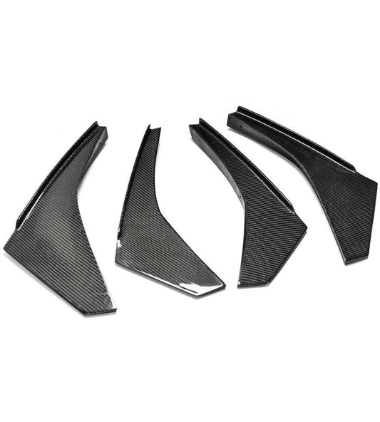 Nissan GTR R35 DBA 2012 2013 2014 2015 2016 with Aftermarket Parts - Front Bumper Canard Carbon Fiber / FRP from EPR USA