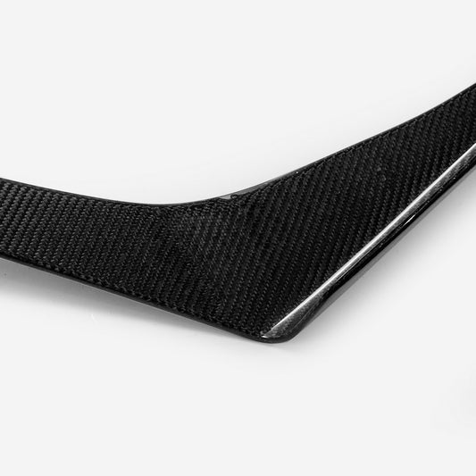 Nissan GTR R35 DBA 2012 2013 2014 2015 2016 with Aftermarket Parts - KS Style Front Bumper Canard Carbon Fiber / FRP from EPR USA