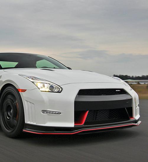 Nissan GTR R35 DBA 2012 2013 2014 2015 2016 with Aftermarket Parts - Front Lip Carbon Fiber / FRP from EPR USA