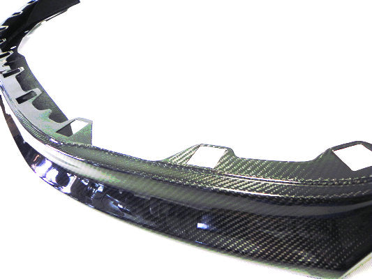 Nissan GTR R35 DBA 2012 2013 2014 2015 2016 with Aftermarket Parts - ZL Style Front Lip Carbon Fiber / FRP from EPR USA
