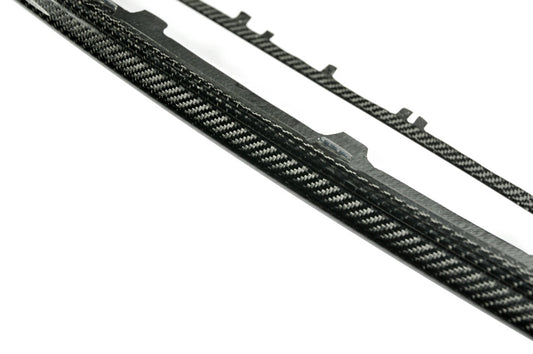Nissan GTR R35 DBA 2012 2013 2014 2015 2016 with Aftermarket Parts - OEM Style Rear Lip Carbon Fiber / FRP from EPR USA
