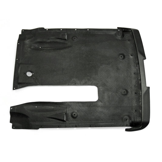 Nissan GTR R35 DBA 2012 2013 2014 2015 2016 with Aftermarket Parts - Rear Under Bottom Diffuser Carbon Fiber / FRP from EPR USA