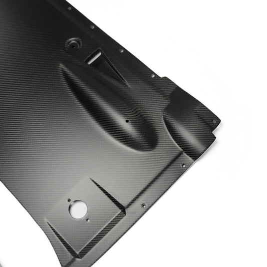 Nissan GTR R35 DBA 2012 2013 2014 2015 2016 with Aftermarket Parts - Rear Under Bottom Diffuser Carbon Fiber / FRP from EPR USA