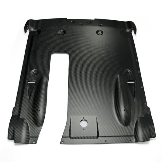 Nissan GTR R35 DBA 2012 2013 2014 2015 2016 with Aftermarket Parts - Rear Under Bottom Diffuser Carbon Fiber / FRP from EPR USA