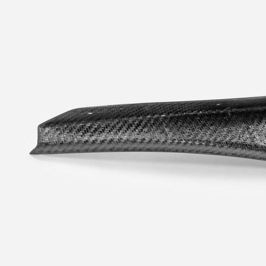 Nissan GTR R35 EBA 2017 2018 2019 2020 2021 2022 2023 2024 with Aftermarket Parts - TSVS Style Front Bumper Canard Carbon Fiber from EPR USA