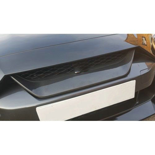 Nissan GTR R35 EBA 2017 2018 2019 2020 2021 2022 2023 with Aftermarket Parts - Front Grille Cover Fiber from EPR USA