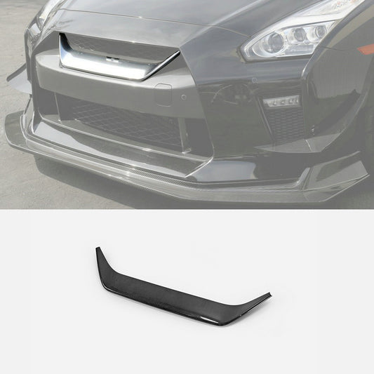 Nissan GTR R35 EBA 2017 2018 2019 2020 2021 2022 2023 with Aftermarket Parts - Front Grille Cover Fiber from EPR USA