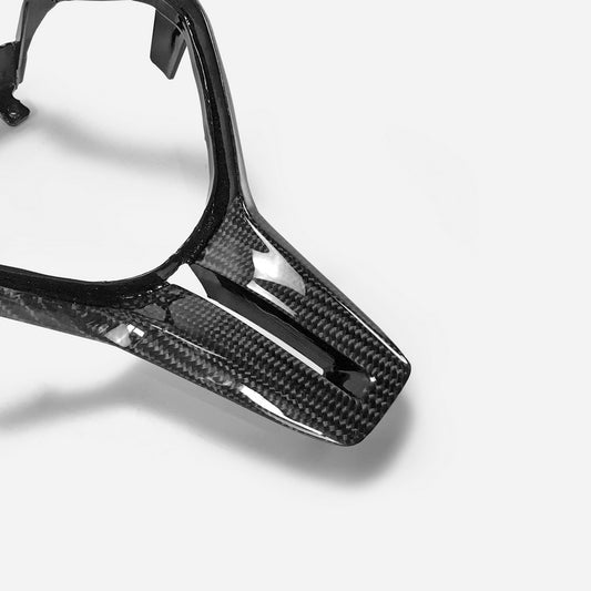 Nissan GTR R35 EBA 2017 2018 2019 2020 2021 2022 2023 with Aftermarket Parts - Steering Wheel Cover Carbon Fiber from EPR USA