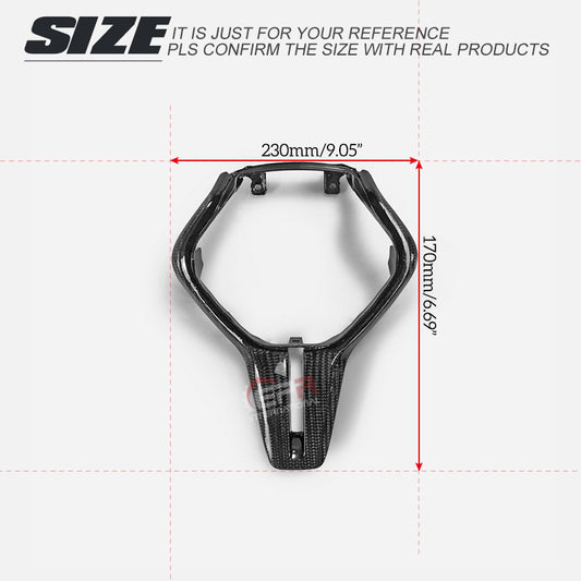 Nissan GTR R35 EBA 2017 2018 2019 2020 2021 2022 2023 with Aftermarket Parts - Steering Wheel Cover Carbon Fiber from EPR USA