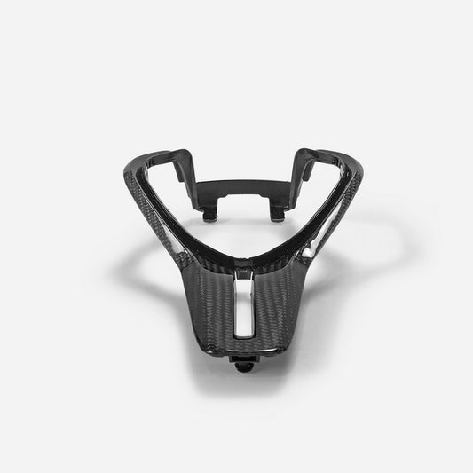 Nissan GTR R35 EBA 2017 2018 2019 2020 2021 2022 2023 with Aftermarket Parts - Steering Wheel Cover Carbon Fiber from EPR USA