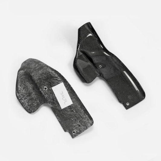 Nissan R32 Skyline GTR 1989 1990 1991 1992 1993 1994 with Aftermarket Parts - Front Brake Air Duct Carbon Fiber / FRP from EPR USA