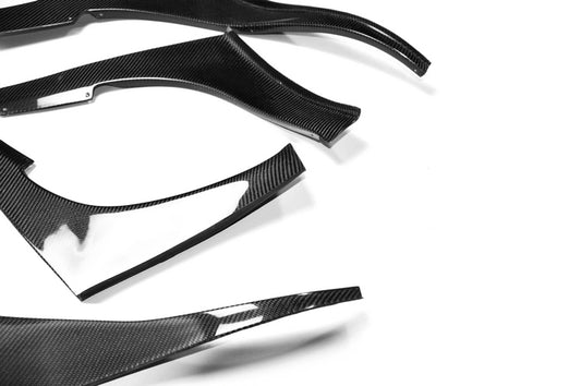 Nissan R32 Skyline GTR 1989 1990 1991 1992 1993 1994 with Aftermarket Parts - TBO Style Front Canards Carbon Fiber / FRP from EPR USA