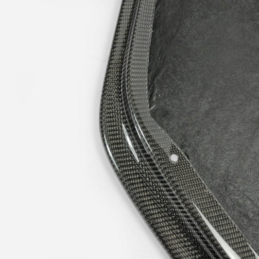 Nissan R32 Skyline GTR 1989 1990 1991 1992 1993 1994 with Aftermarket Parts - AB Flug Style Front Lip Carbon Fiber / FRP from EPR USA