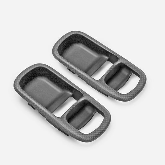 Nissan R32 Skyline GTR 1989 1990 1991 1992 1993 1994 with Aftermarket Parts - Inner Door Cup Trim Carbon Fiber from EPR USA