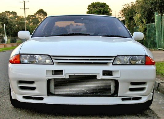 Nissan R32 Skyline GTR 1989 1990 1991 1992 1993 1994 with Aftermarket Parts - Nismo Style Bumper Vents Carbon Fiber / FRP from EPR USA