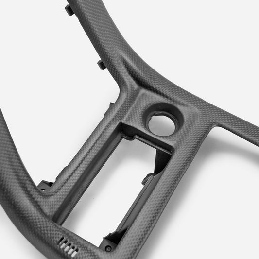 Nissan R32 Skyline GTR 1989 1990 1991 1992 1993 1994 with Aftermarket Parts - Radio Surround Panel Carbon Fiber from EPR USA