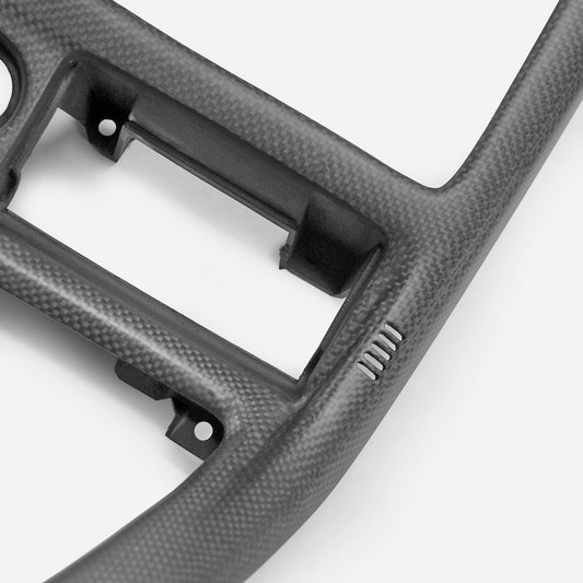 Nissan R32 Skyline GTR 1989 1990 1991 1992 1993 1994 with Aftermarket Parts - Radio Surround Panel Carbon Fiber from EPR USA