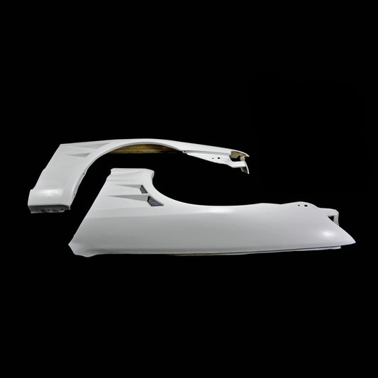 Nissan R32 Skyline GTS 1989 1990 1991 1992 1993 1994 & R32 Skyline 4 Door 1989 1990 1991 1992 1993 1994 with Aftermarket Parts - BN Style Front Fender Carbon Fiber / FRP from EPR USA