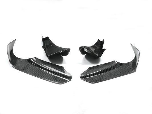Nissan R33 Skyline GTR 1995 1996 1997 1998 with Aftermarket Parts - AS Style Front Bumper Canard Carbon Fiber / FRP from EPR USA