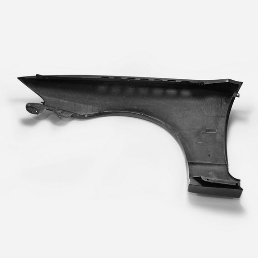 Nissan R33 Skyline GTR 1995 1996 1997 1998 with Aftermarket Parts - Front Wide Vented Fender Carbon Fiber / FRP from EPR USA