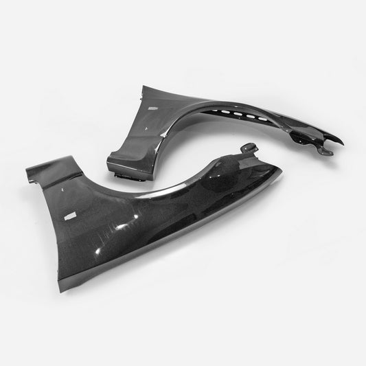 Nissan R33 Skyline GTR 1995 1996 1997 1998 with Aftermarket Parts - Front Wide Vented Fender Carbon Fiber / FRP from EPR USA