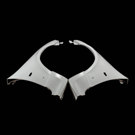 Nissan R33 Skyline GTR 1995 1996 1997 1998 with Aftermarket Parts - Front Wide Vented Fender Carbon Fiber / FRP from EPR USA