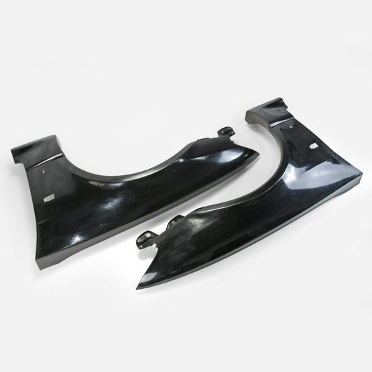 Nissan R33 Skyline GTR 1995 1996 1997 1998 with Aftermarket Parts - Front Wide Vented Fender Carbon Fiber / FRP from EPR USA