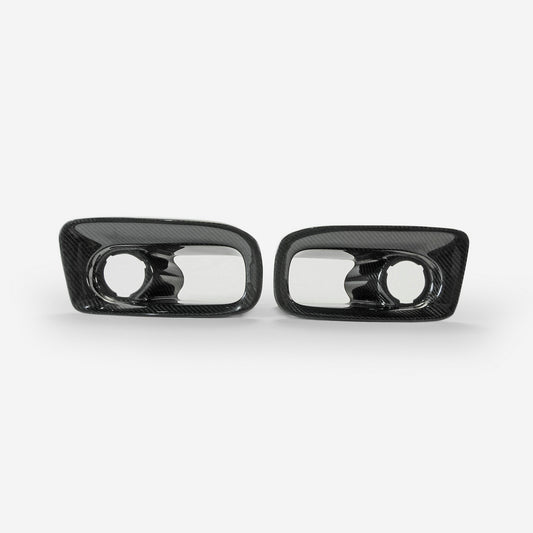 Nissan R33 Skyline GTR 1995 1996 1997 1998 with Aftermarket Parts - Front Bumper Air Duct Carbon Fiber from EPR USA