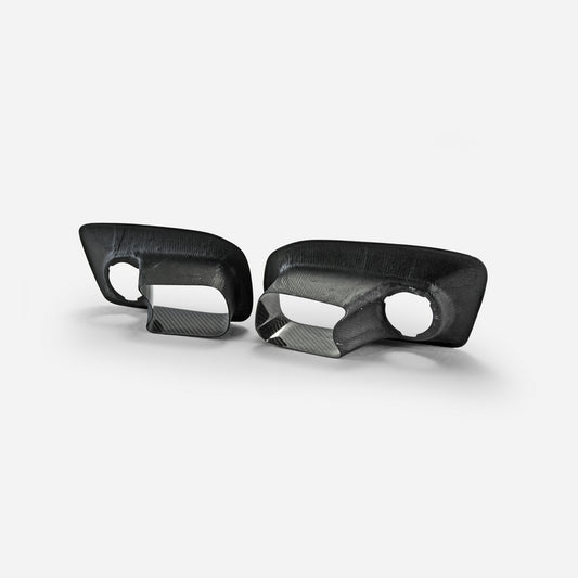 Nissan R33 Skyline GTR 1995 1996 1997 1998 with Aftermarket Parts - Front Bumper Air Duct Carbon Fiber from EPR USA