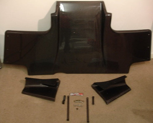 Nissan R33 Skyline GTR 1995 1996 1997 1998 with Aftermarket Parts - TS Style Rear Diffuser Carbon Fiber / FRP from EPR USA