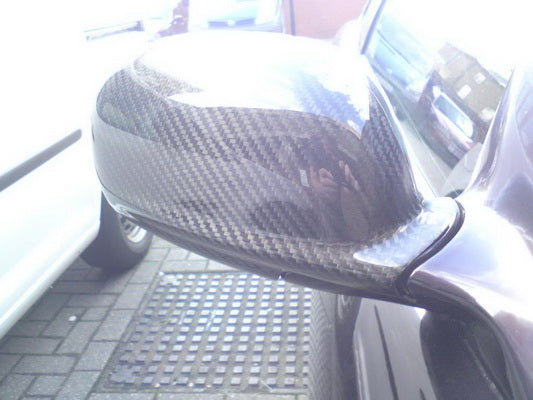 Nissan R33 Skyline GTR 1995 1996 1997 1998 & R33 Skyline GTST Series 1 1993 1994 1995 1996 & R33 Skyline GTST Series 2 1997 1998 with Aftermarket Parts - Mirror Cover Carbon Fiber from EPR USA