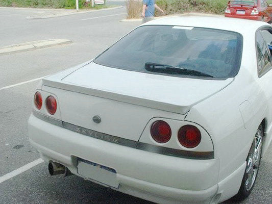 Nissan R33 Skyline GTR 1995 1996 1997 1998 & R33 Skyline GTST Series 1 1993 1994 1995 1996 & R33 Skyline GTST Series 2 1997 1998 with Aftermarket Parts - Drift Wing Carbon Fiber / FRP from EPR USA