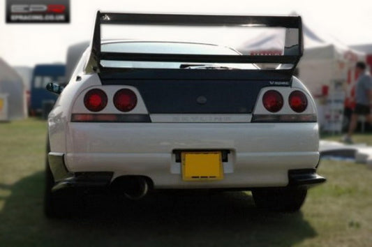 Nissan R33 Skyline GTR 1995 1996 1997 1998 & R33 Skyline GTST Series 1 1993 1994 1995 1996 & R33 Skyline GTST Series 2 1997 1998 with Aftermarket Parts - Garage Style Gracer Spoiler Carbon Fiber / FRP from EPR USA