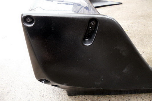 Nissan R33 Skyline GTR 1995 1996 1997 1998 & R33 Skyline GTST Series 1 1993 1994 1995 1996 & R33 Skyline GTST Series 2 1997 1998 with Aftermarket Parts - Garage Style Gracer Spoiler Carbon Fiber / FRP from EPR USA