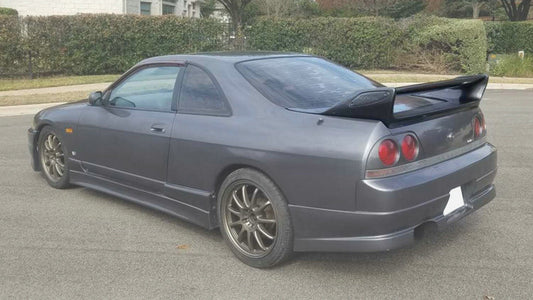 Nissan R33 Skyline GTR 1995 1996 1997 1998 & R33 Skyline GTST Series 1 1993 1994 1995 1996 & R33 Skyline GTST Series 2 1997 1998 with Aftermarket Parts - Rear Spoiler Carbon Fiber / FRP from EPR USA