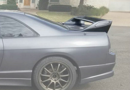 Nissan R33 Skyline GTR 1995 1996 1997 1998 & R33 Skyline GTST Series 1 1993 1994 1995 1996 & R33 Skyline GTST Series 2 1997 1998 with Aftermarket Parts - Rear Spoiler Carbon Fiber / FRP from EPR USA